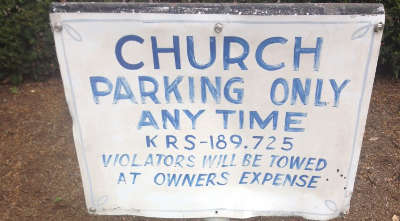 Does your church signage tend to repel visitors? Church sign